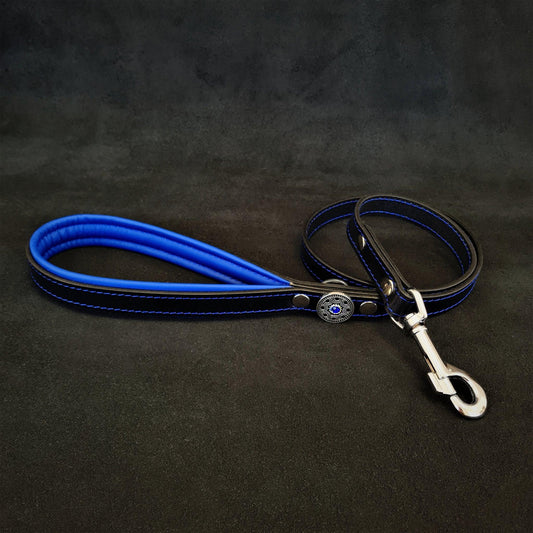 ''Bijou'' harness Black & Blue for big dogs for sale - High quality Harnesses | Mufaal.com