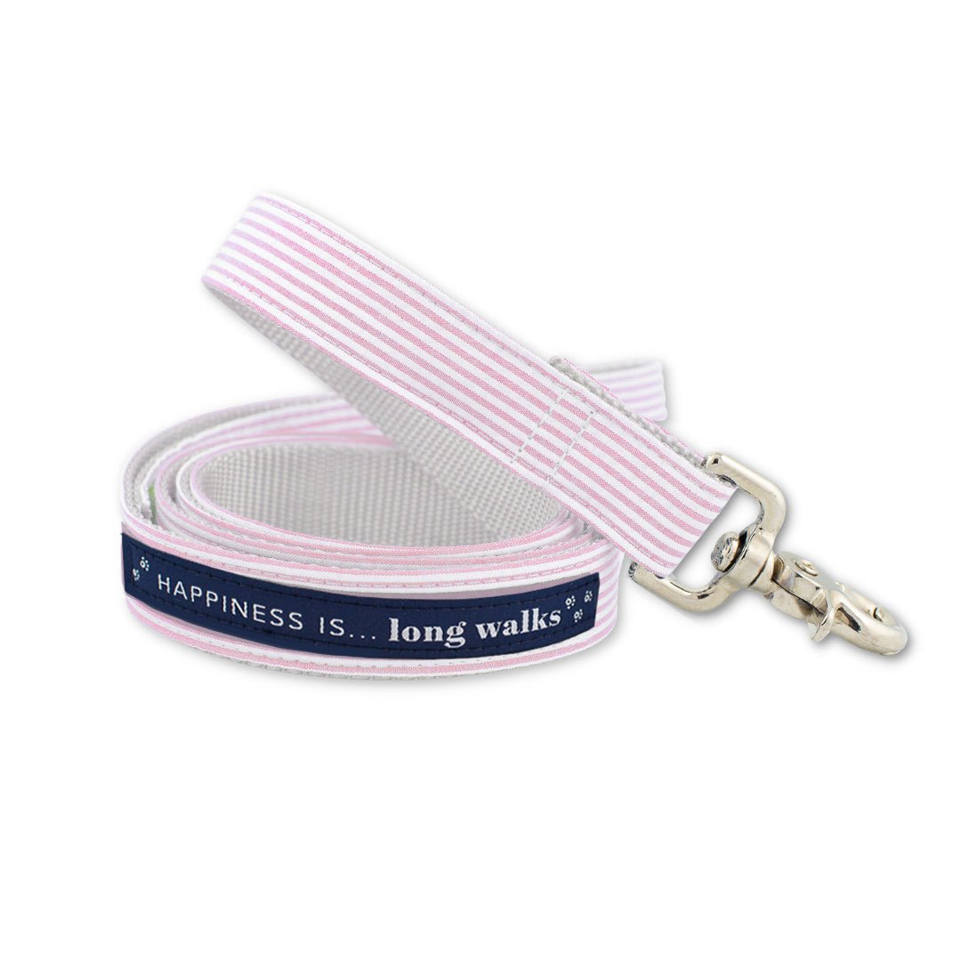 Dog Long Walks Striped Pink Leash for sale - High quality Dog Accessories | Mufaal.com