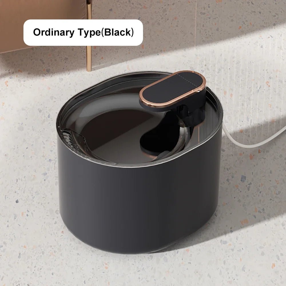 Automatic Cat Water Fountain 3L – Ultra Quiet Pet Fountain with Triple Filtration & LED Light for sale - High quality | Mufaal.com