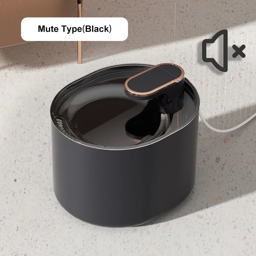 Automatic Cat Water Fountain 3L – Ultra Quiet Pet Fountain with Triple Filtration & LED Light for sale - High quality | Mufaal.com