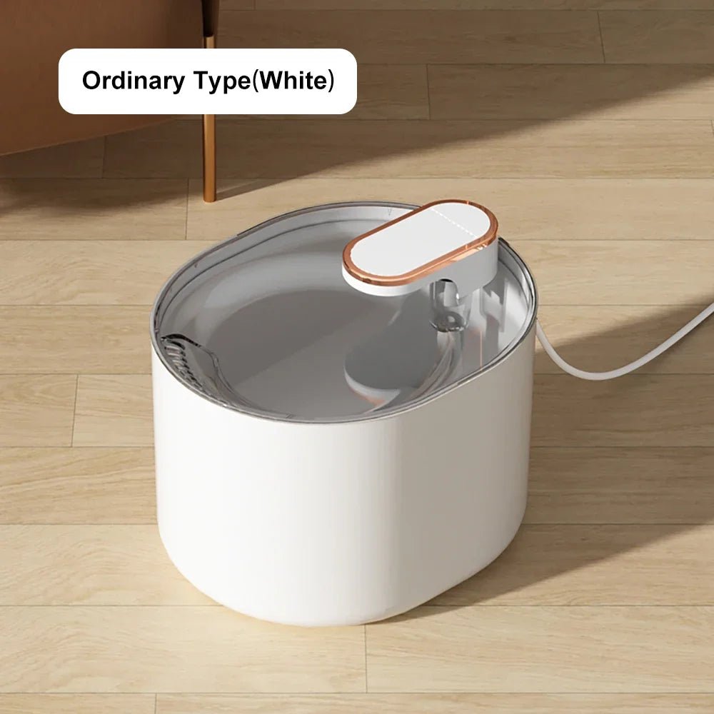 Automatic Cat Water Fountain 3L – Ultra Quiet Pet Fountain with Triple Filtration & LED Light for sale - High quality | Mufaal.com