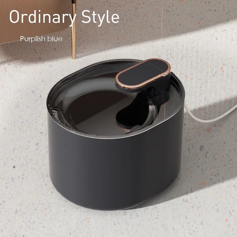 Automatic Cat Water Fountain 3L – Ultra Quiet Pet Water Dispenser with 4 - Layer Filtration & Dual Flow System for sale - High quality | Mufaal.com