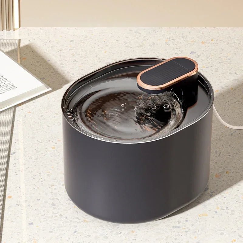 Automatic Cat Water Fountain 3L – Ultra Quiet Pet Water Dispenser with 4 - Layer Filtration & Dual Flow System for sale - High quality | Mufaal.com