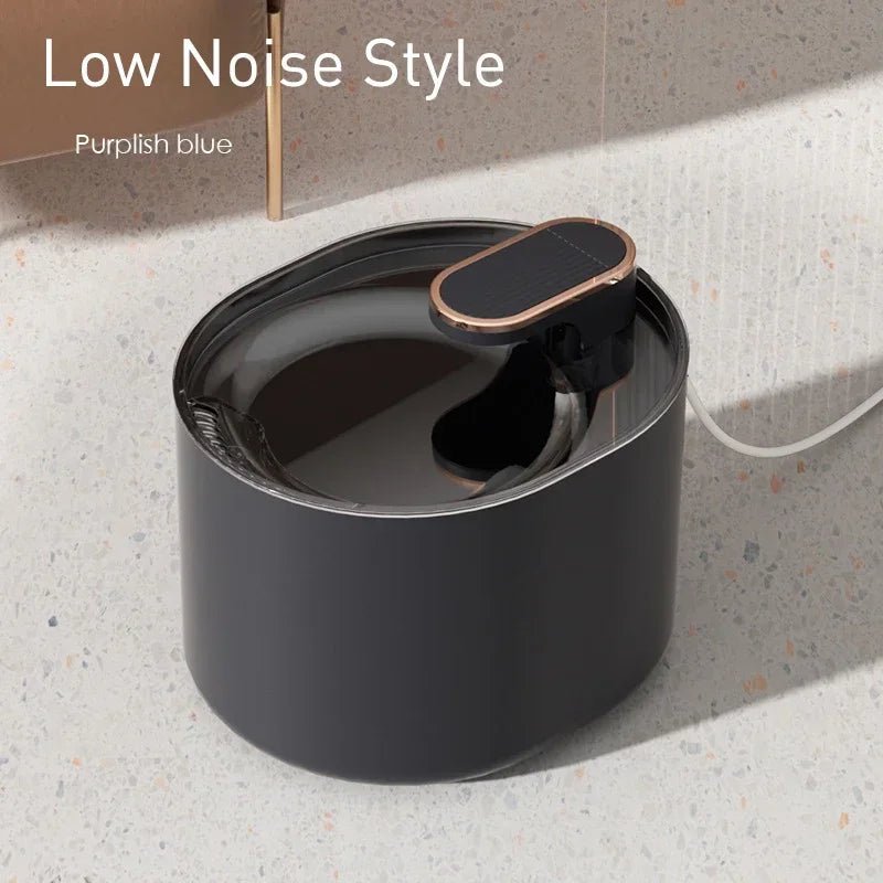 Automatic Cat Water Fountain 3L – Ultra Quiet Pet Water Dispenser with 4 - Layer Filtration & Dual Flow System for sale - High quality | Mufaal.com