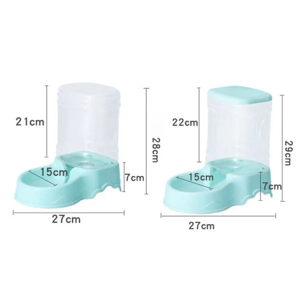 Automatic Pet Feeder & Water Dispenser 3.8L – Gravity Food & Water Bowl for Cats & Dogs for sale - High quality | Mufaal.com