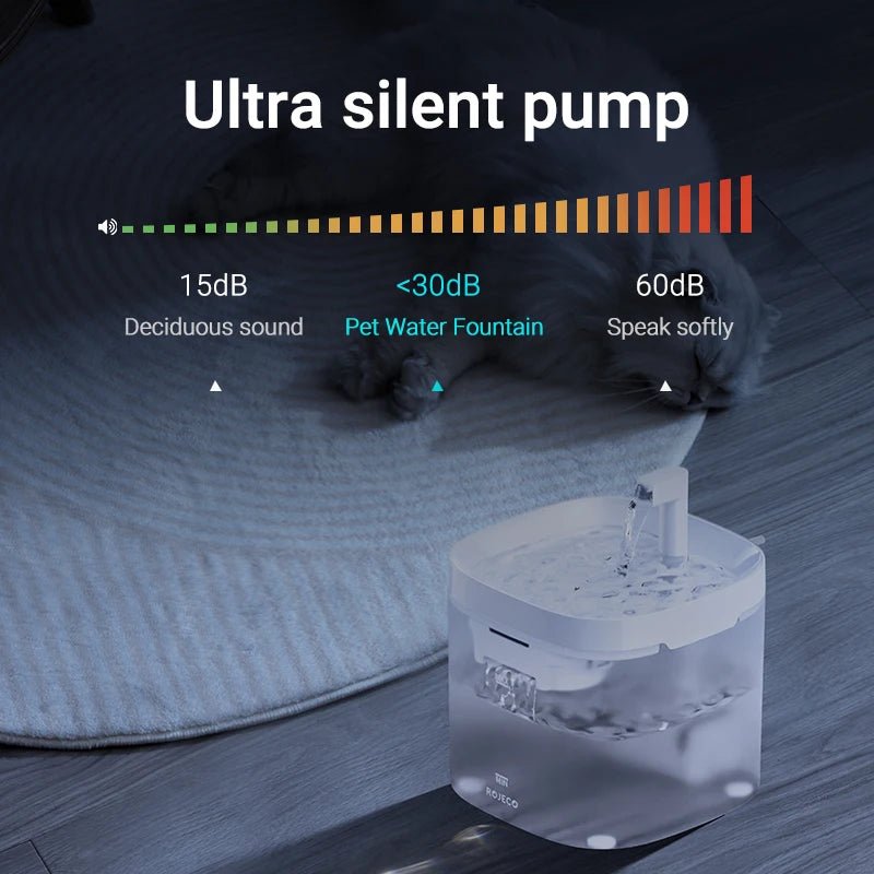 Automatic Pet Water Fountain – Keep Your Cat Healthy &amp; Hydrated for sale - High quality | Mufaal.com