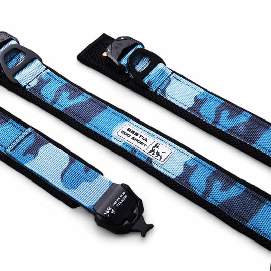 BESTIA DOG SPORT FAST RELEASE COLLAR BLUE for sale - High quality Training gear | Mufaal.com