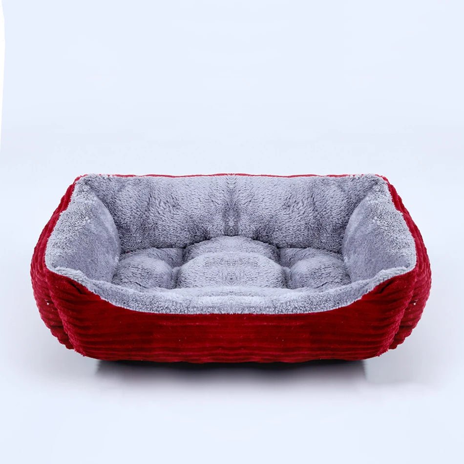 Calming Dog Bed Sofa – Soft Plush Pet Bed for Dogs & Cats (Anti - Anxiety & Waterproof Design) for sale - High quality | Mufaal.com