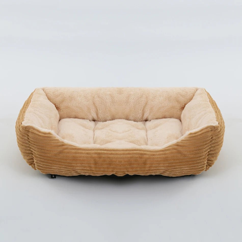 Calming Dog Bed Sofa – Soft Plush Pet Bed for Dogs & Cats (Anti - Anxiety & Waterproof Design) for sale - High quality | Mufaal.com