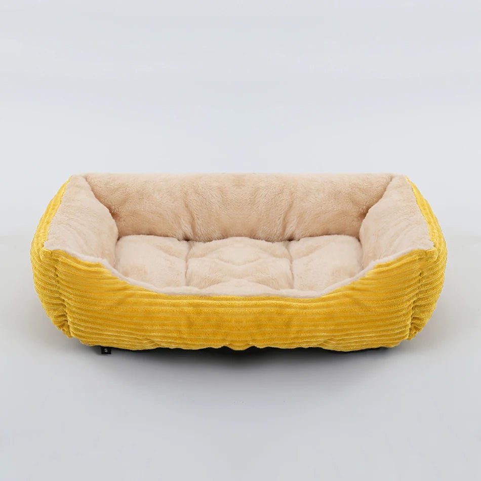 Calming Dog Bed Sofa – Soft Plush Pet Bed for Dogs & Cats (Anti - Anxiety & Waterproof Design) for sale - High quality | Mufaal.com