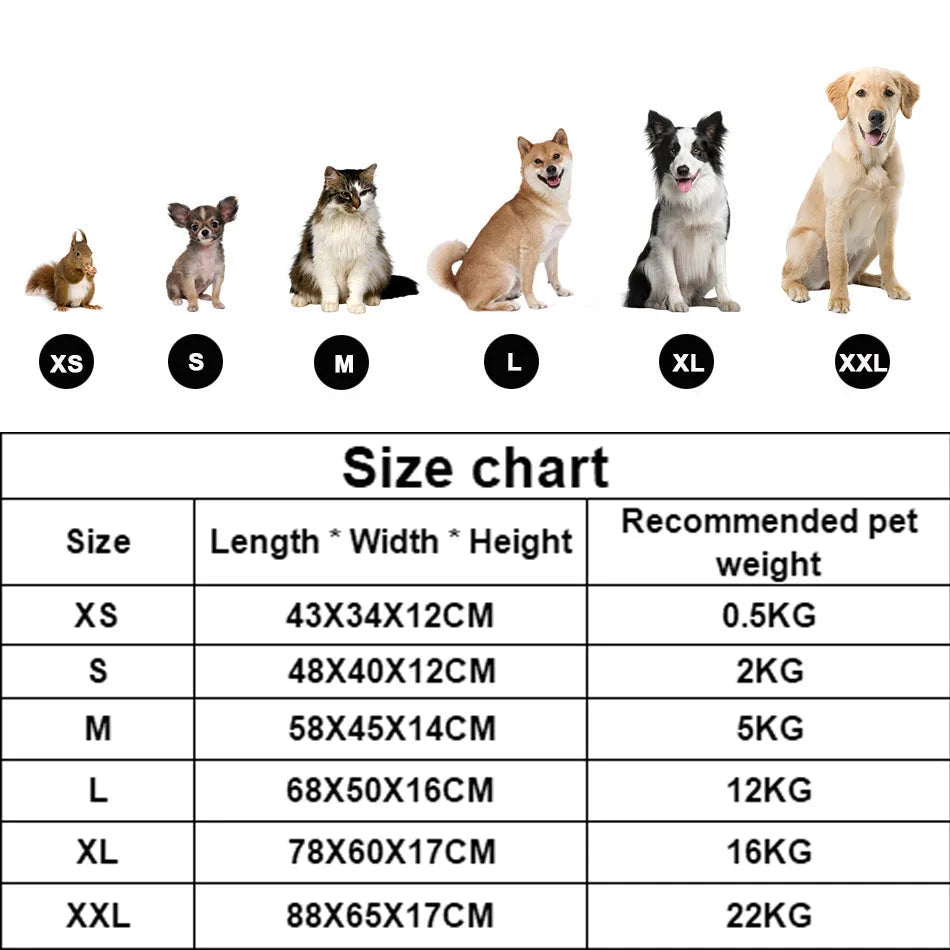 Calming Dog Bed Sofa – Soft Plush Pet Bed for Dogs & Cats (Anti - Anxiety & Waterproof Design) for sale - High quality | Mufaal.com