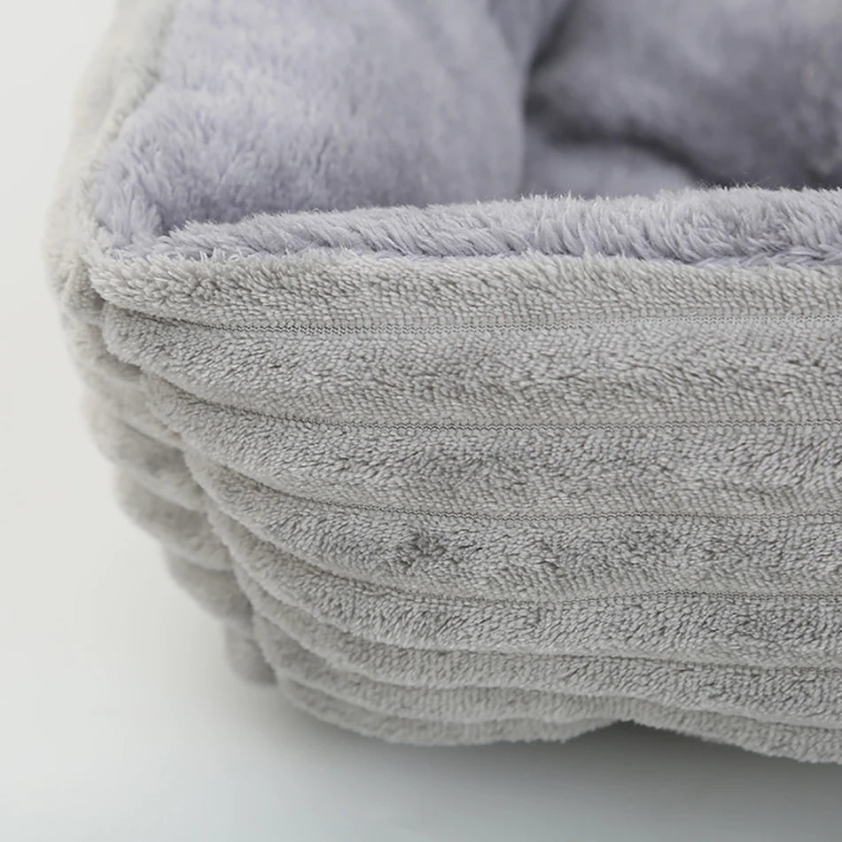 Calming Dog Bed Sofa – Soft Plush Pet Bed for Dogs & Cats (Anti - Anxiety & Waterproof Design) for sale - High quality | Mufaal.com
