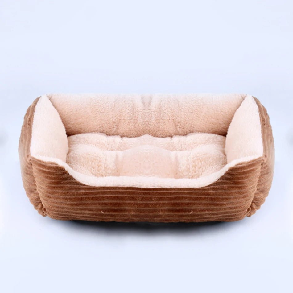 Calming Dog Bed Sofa – Soft Plush Pet Bed for Dogs & Cats (Anti - Anxiety & Waterproof Design) for sale - High quality | Mufaal.com