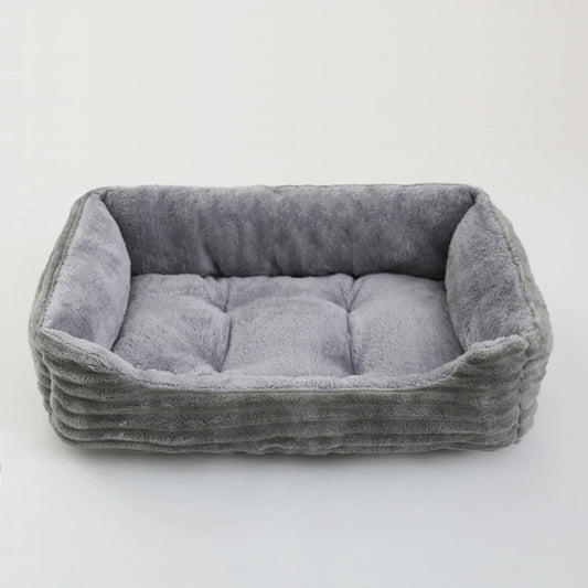 Calming Dog Bed Sofa – Soft Plush Pet Bed for Dogs & Cats (Anti - Anxiety & Waterproof Design) for sale - High quality | Mufaal.com
