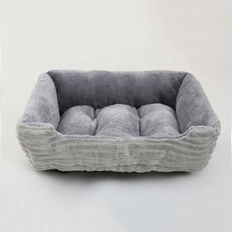 Calming Dog Bed Sofa – Soft Plush Pet Bed for Dogs & Cats (Anti - Anxiety & Waterproof Design) for sale - High quality | Mufaal.com