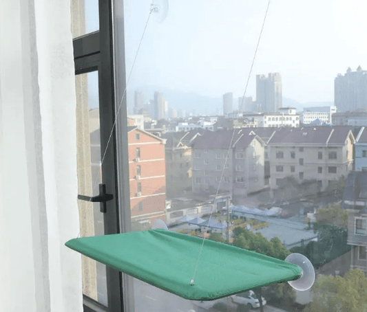 Cat Hammock Bed for Indoor Cats – Soft Hanging Pet Hammock with Adjustable Straps, Washable Space - Saving Cat Bed for Chairs, Crates & Small Pets for sale - High quality | Mufaal.com