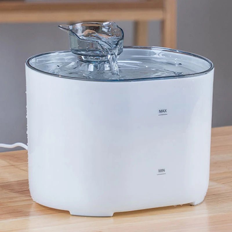 Cat Water Fountain 2.2L – Ultra Silent Automatic Pet Fountain with Triple Filtration System for sale - High quality | Mufaal.com