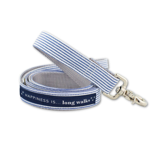 Dog Long Walks Striped Blue Leash for sale - High quality Dog Accessories | Mufaal.com