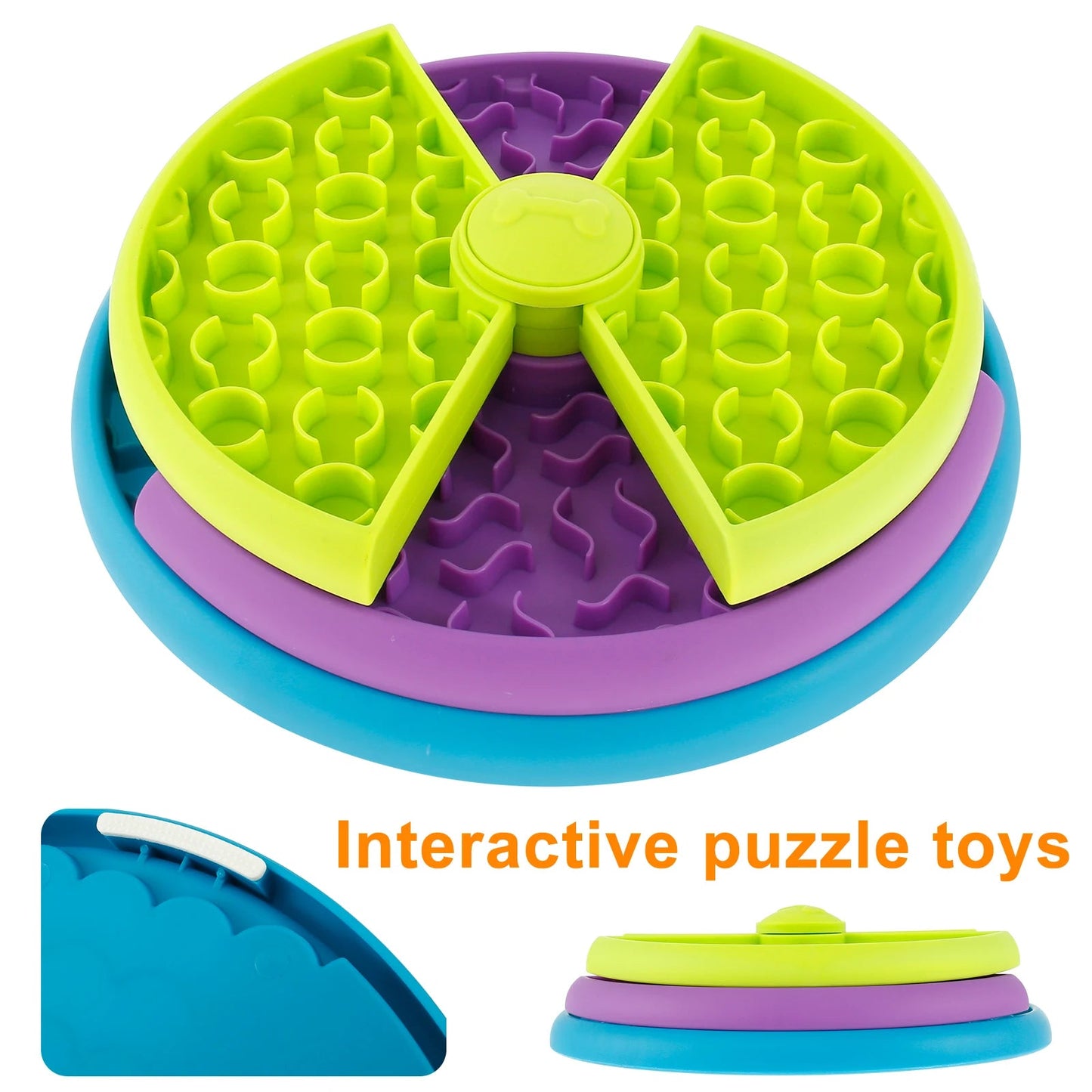 Dog Slow Feeder Bowl – Anti - Choking Puzzle Feeding Bowl for Healthy Digestion (Maze Design) for sale - High quality | Mufaal.com