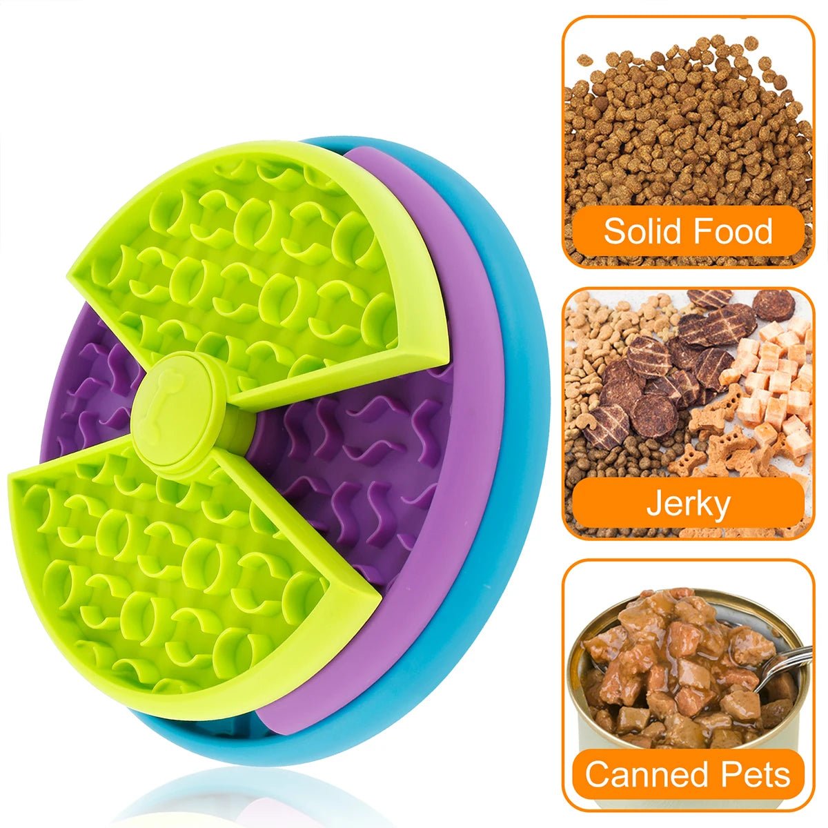 Dog Slow Feeder Bowl – Anti - Choking Puzzle Feeding Bowl for Healthy Digestion (Maze Design) for sale - High quality | Mufaal.com