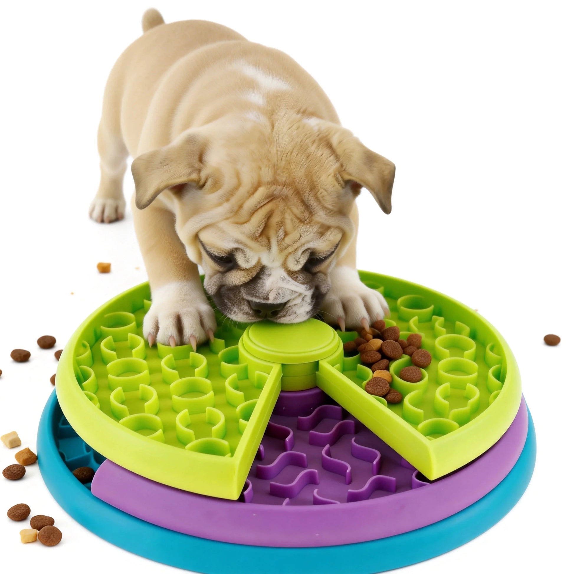 Dog Slow Feeder Bowl – Anti - Choking Puzzle Feeding Bowl for Healthy Digestion (Maze Design) for sale - High quality | Mufaal.com