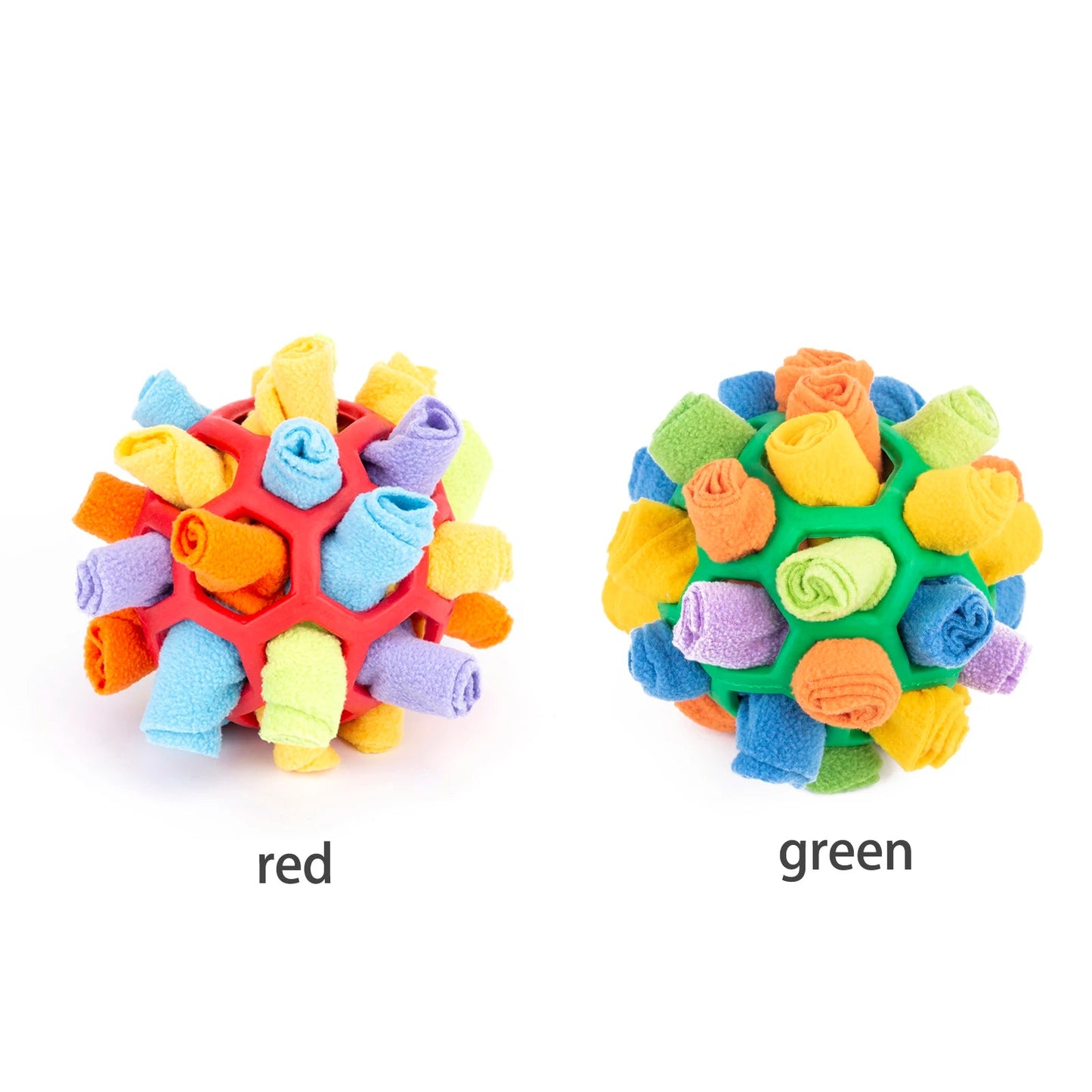 Dog Snuffle Ball Toy – Interactive Treat Puzzle for Mental Stimulation, Anxiety Relief & Energy Release for sale - High quality | Mufaal.com