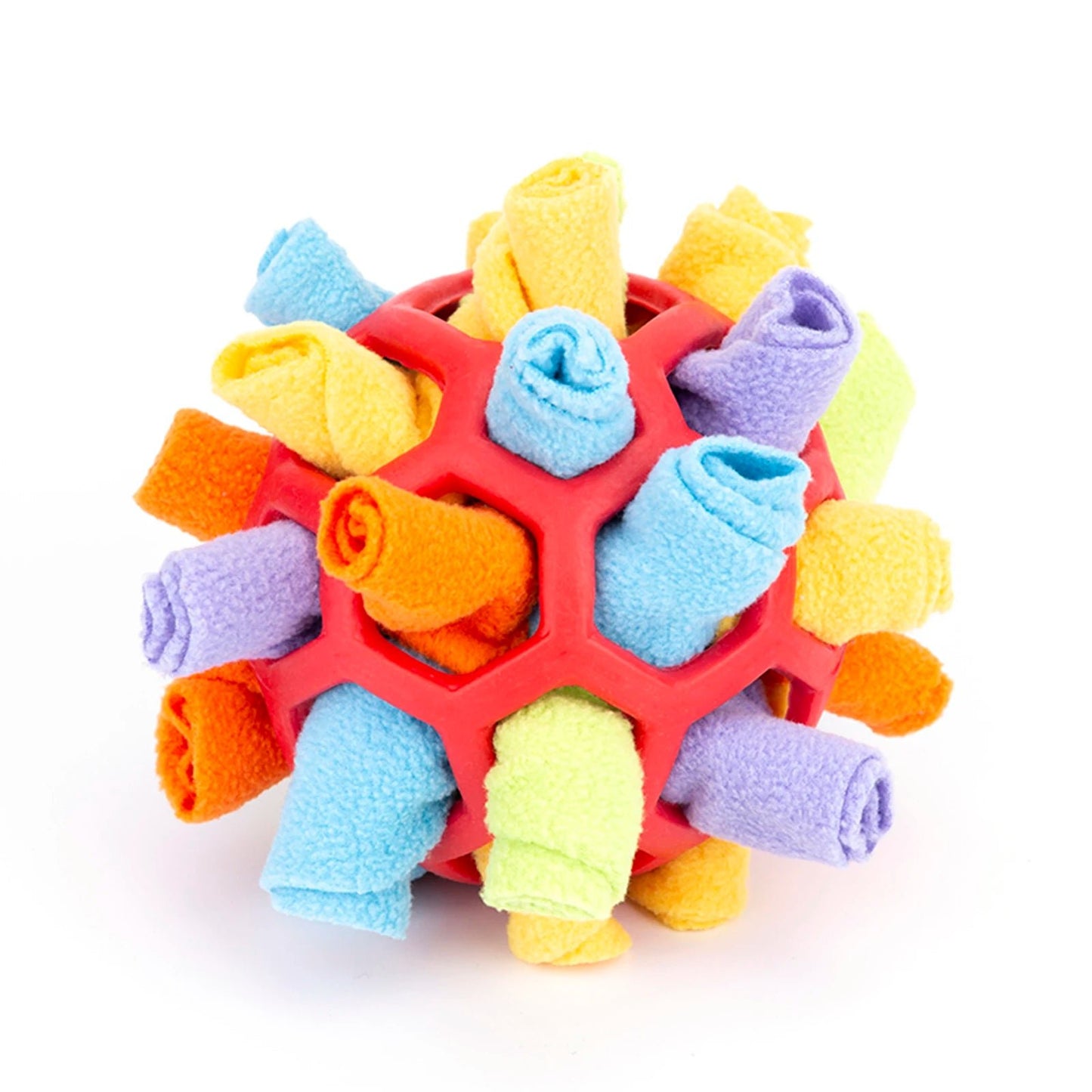 Dog Snuffle Ball Toy – Interactive Treat Puzzle for Mental Stimulation, Anxiety Relief & Energy Release for sale - High quality | Mufaal.com