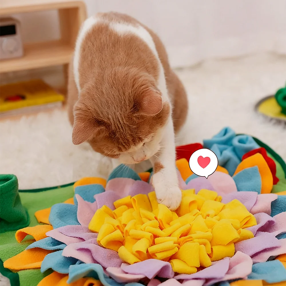 Dog Snuffle Mat – Interactive Feeding Puzzle for Mental Stimulation, Slow Eating & Anxiety Relief for sale - High quality | Mufaal.com