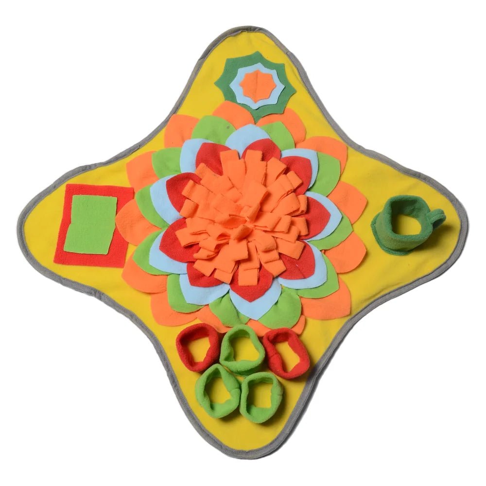 Dog Snuffle Mat – Interactive Feeding Puzzle for Mental Stimulation, Slow Eating & Anxiety Relief for sale - High quality | Mufaal.com