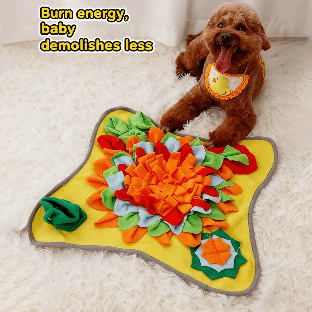 Dog Snuffle Mat – Interactive Feeding Puzzle for Mental Stimulation, Slow Eating & Anxiety Relief for sale - High quality | Mufaal.com