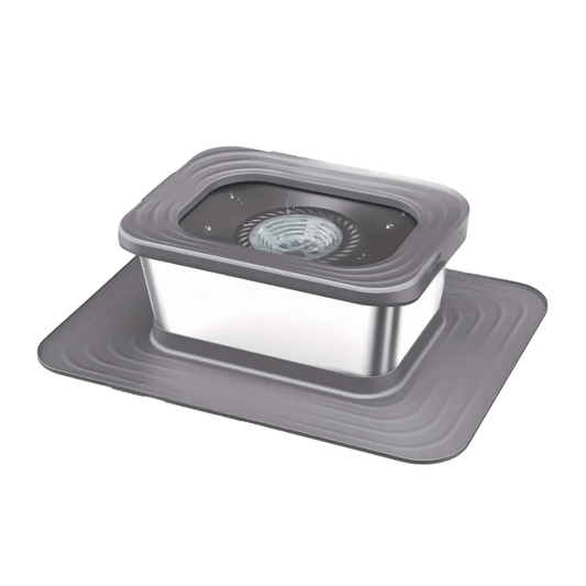 Dog Stainless Steel Water Bowl with Mat for sale - High quality Dog Supplies | Mufaal.com