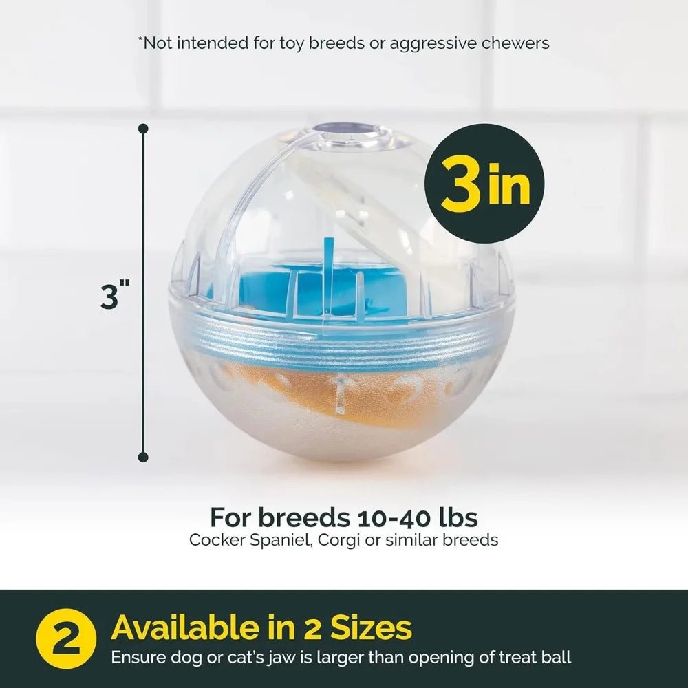 Dog Treat Dispensing Ball – Interactive Puzzle Toy for Mental Stimulation & Slow Feeding for sale - High quality | Mufaal.com