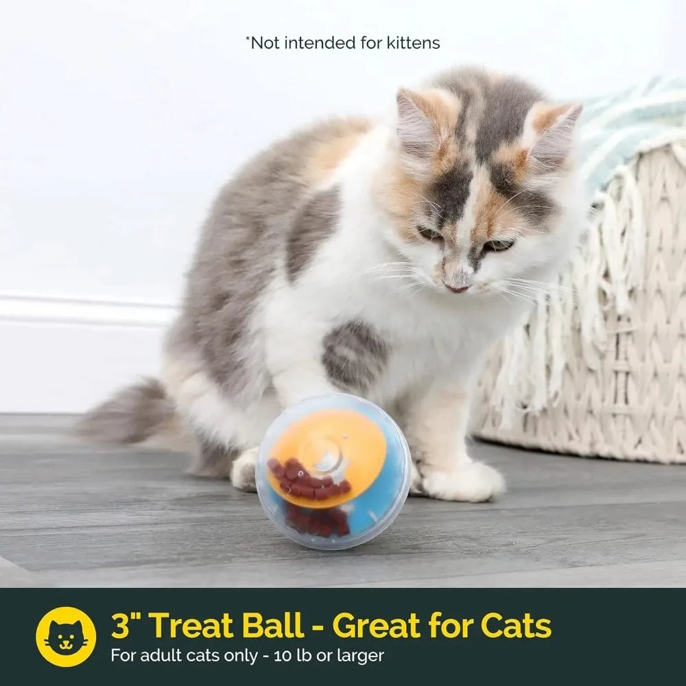 Dog Treat Dispensing Ball – Interactive Puzzle Toy for Mental Stimulation & Slow Feeding for sale - High quality | Mufaal.com