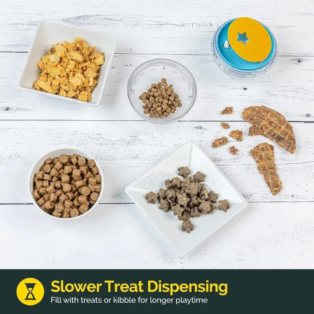 Dog Treat Dispensing Ball – Interactive Puzzle Toy for Mental Stimulation & Slow Feeding for sale - High quality | Mufaal.com