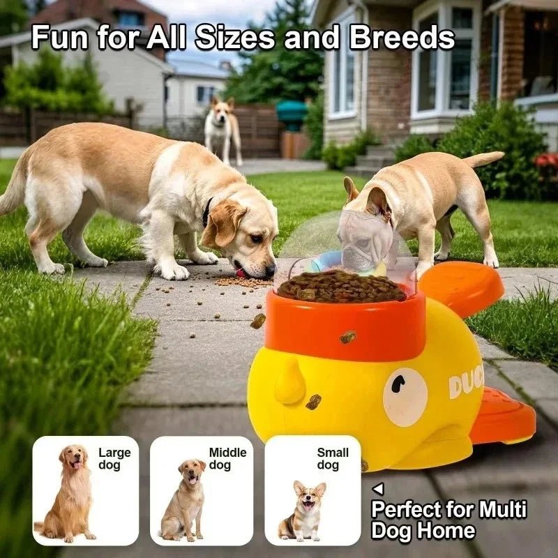 Duck Treat Dispenser Toy for Dogs & Cats – Interactive Puzzle Feeder for Training, Slow Feeding & Mental Stimulation for sale - High quality | Mufaal.com