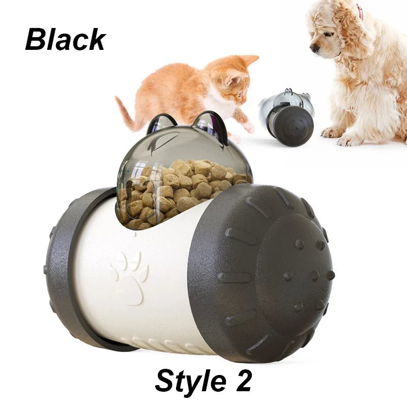 Interactive Dog Puzzle Toy – Treat Dispensing Tumbler Slow Feeder for Dogs & Cats (IQ Training Toy) for sale - High quality | Mufaal.com