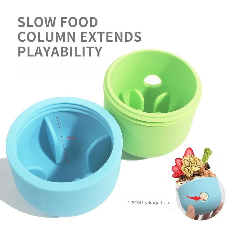 Interactive Dog Treat Ball – Silicone Slow Feeder Toy for Mental Stimulation & Healthy Digestion for sale - High quality | Mufaal.com