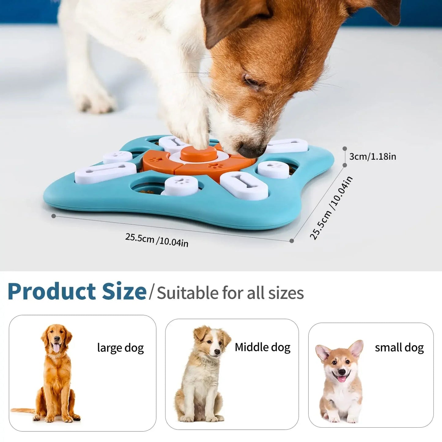 Interactive Dog Treat Dispenser Toy – Adjustable Slow Feeder Ball for Mental Stimulation & Anti - Boredom for sale - High quality | Mufaal.com