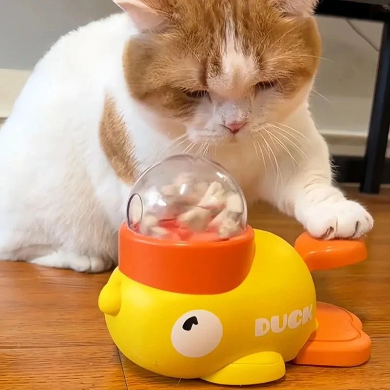 Interactive Dog Treat Dispenser Toy – Duck Puzzle Feeder for Training, Mental Stimulation & Slow Feeding for sale - High quality | Mufaal.com