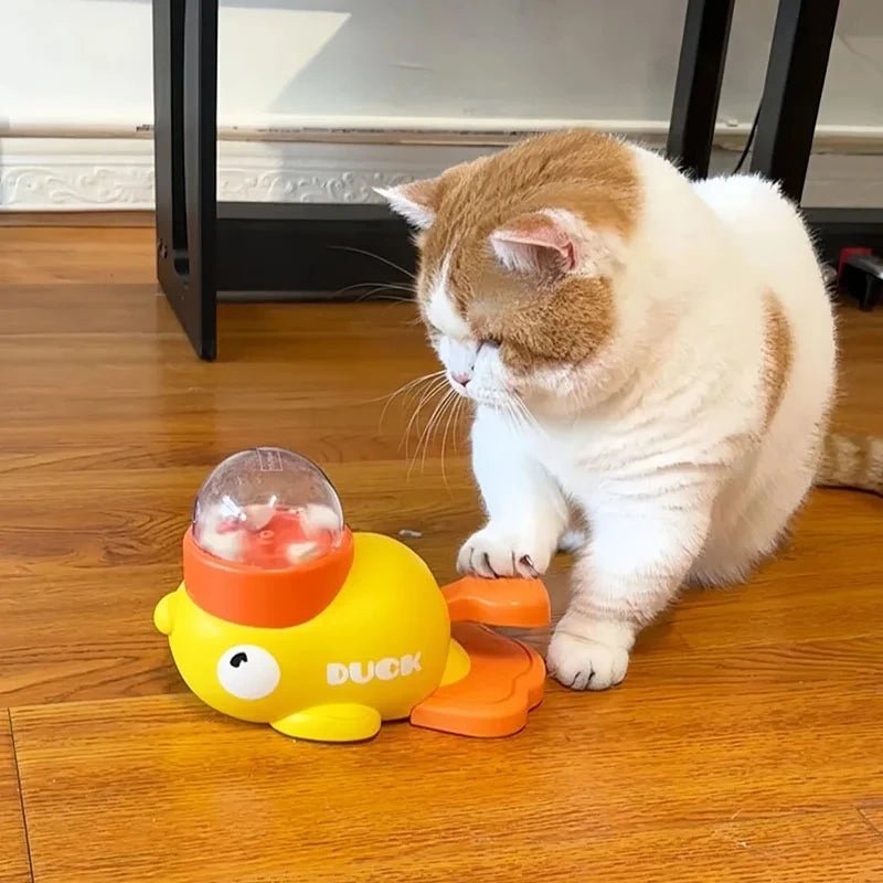 Interactive Dog Treat Dispenser Toy – Duck Puzzle Feeder for Training, Mental Stimulation & Slow Feeding for sale - High quality | Mufaal.com