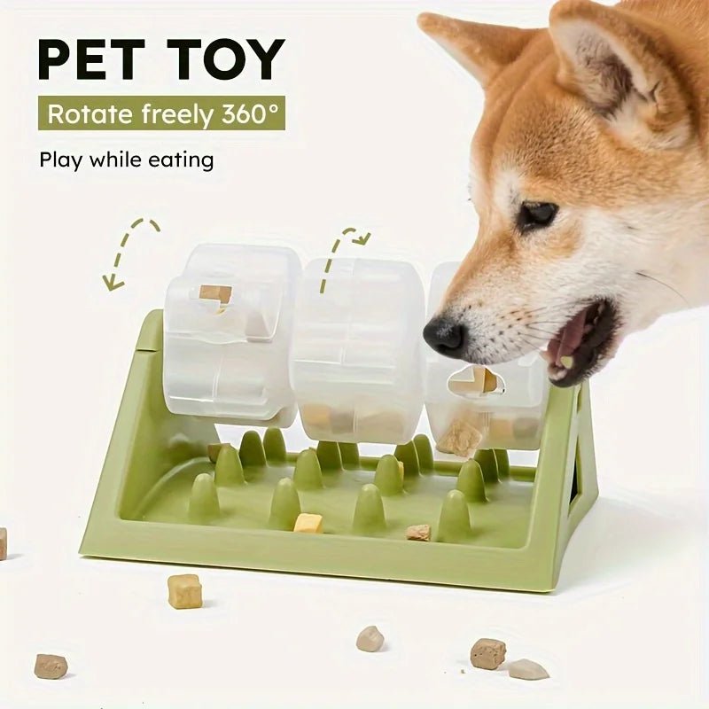 Interactive Dog Treat Dispenser Toy – Leak - Proof Slow Feeder for Dogs (Mental Stimulation Toy) for sale - High quality | Mufaal.com