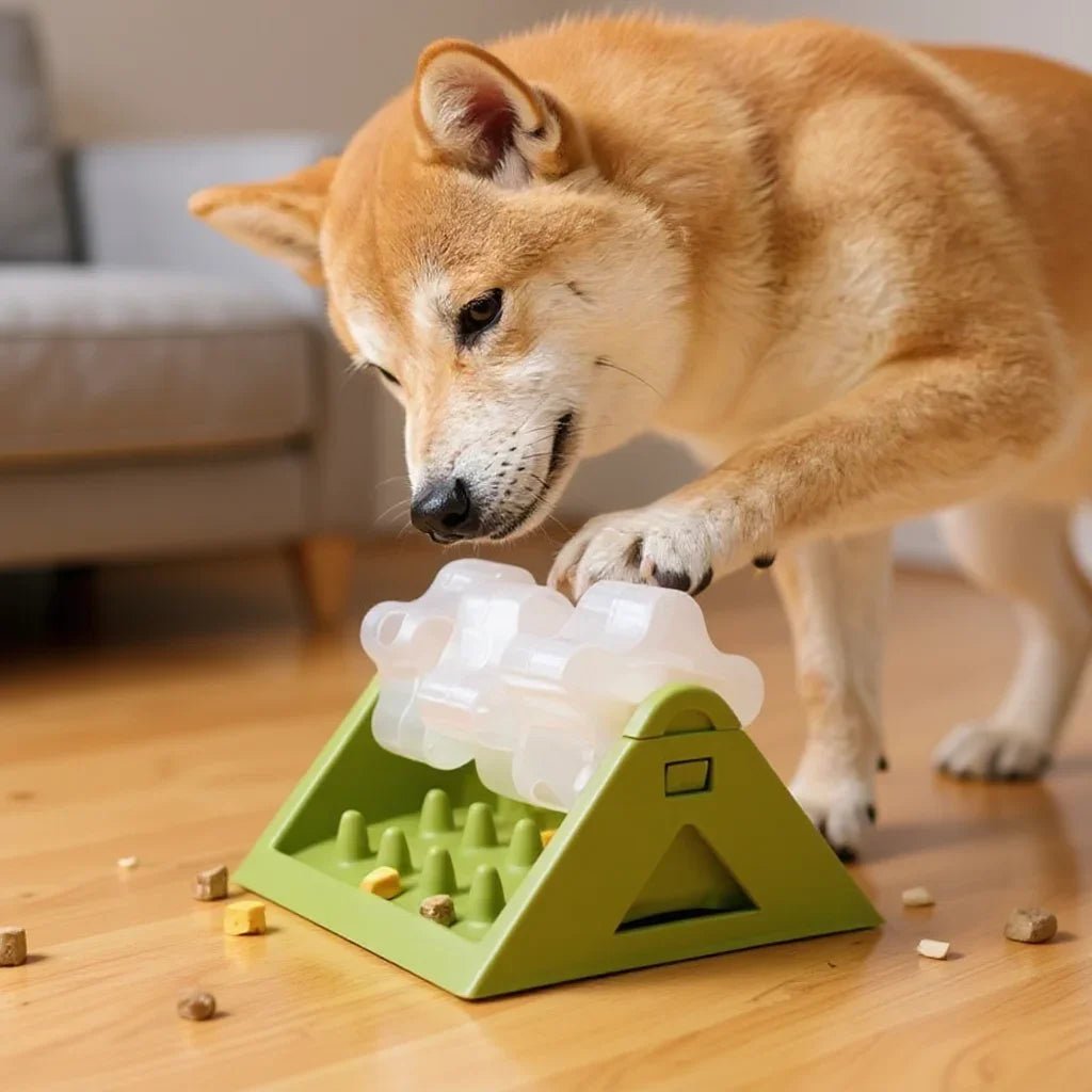 Interactive Dog Treat Dispenser Toy – Leak - Proof Slow Feeder for Dogs (Mental Stimulation Toy) for sale - High quality | Mufaal.com