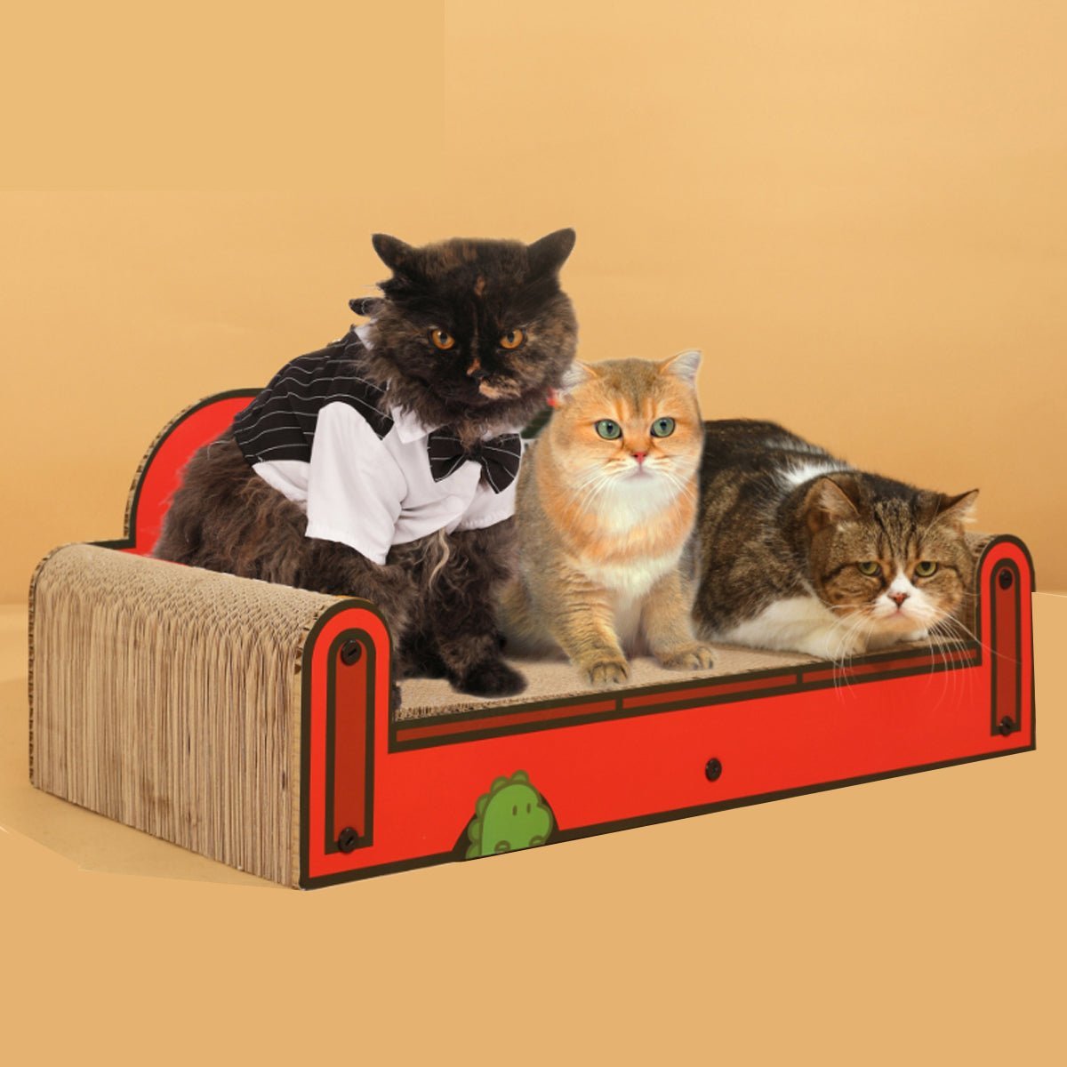 One Family Red Large Sofa Cat Scratching Board for sale - High quality Living | Mufaal.com