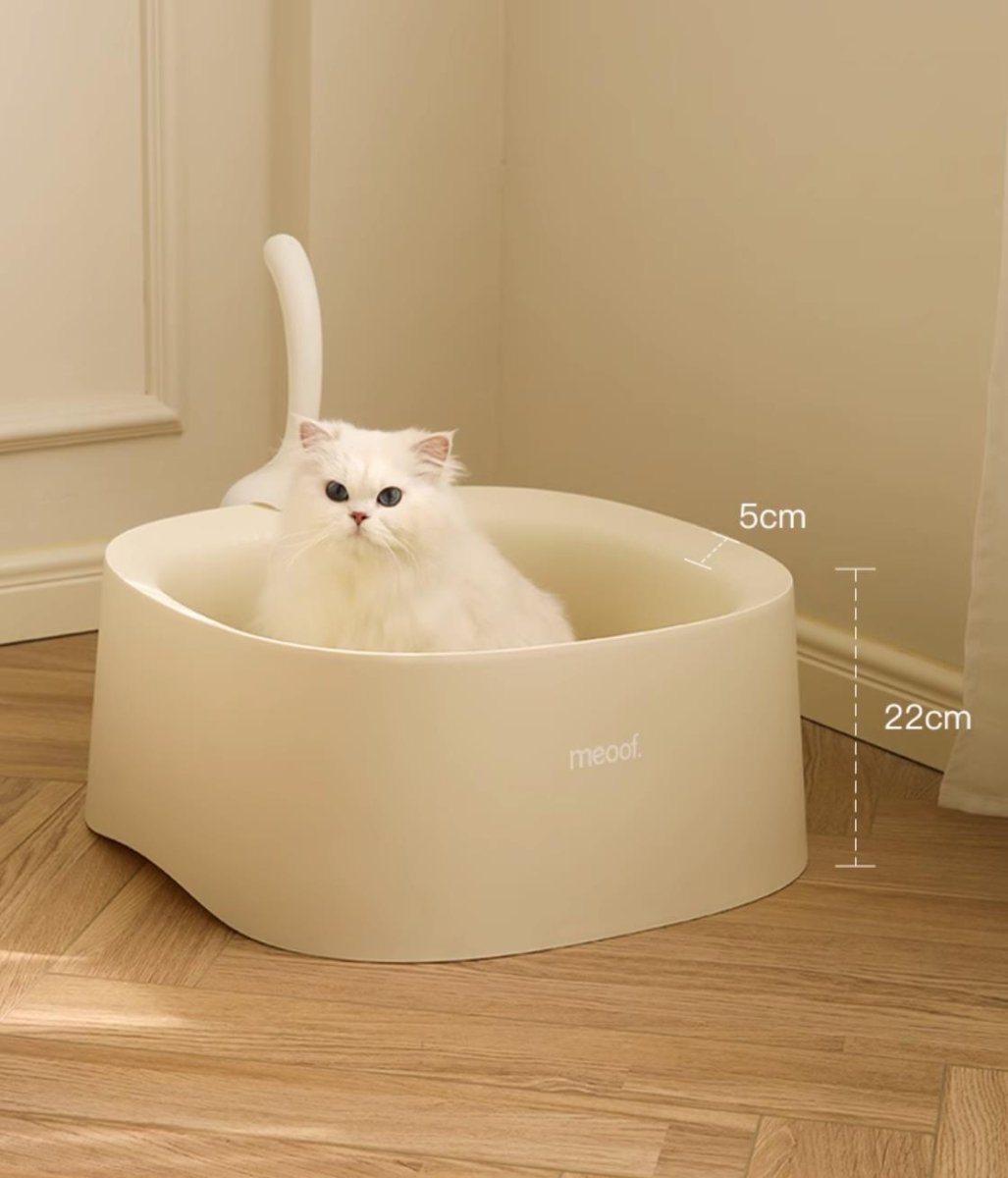 Purring Cat Litter Tray With Scoop for sale - High quality Living | Mufaal.com