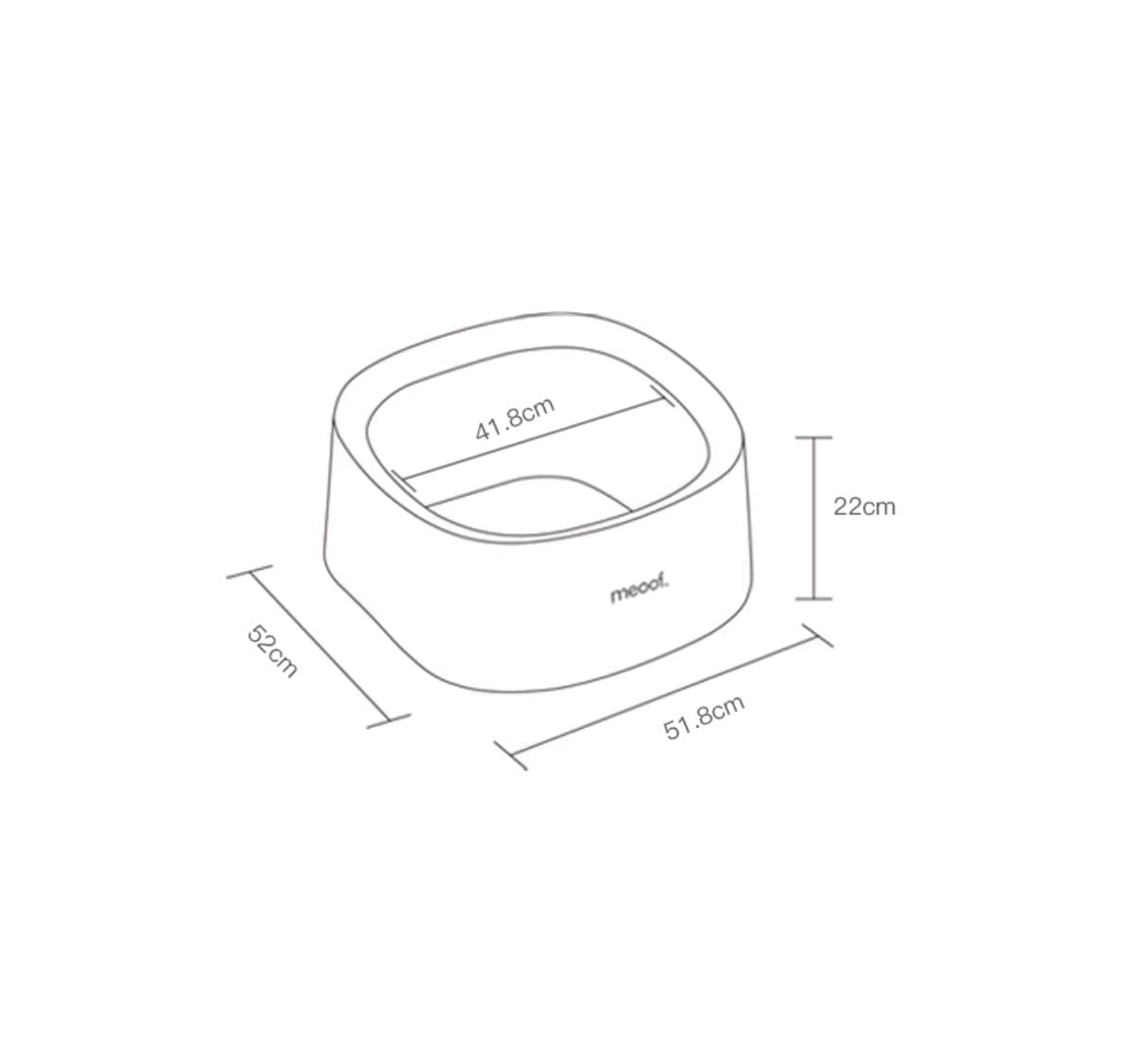 Purring Cat Litter Tray With Scoop for sale - High quality Living | Mufaal.com