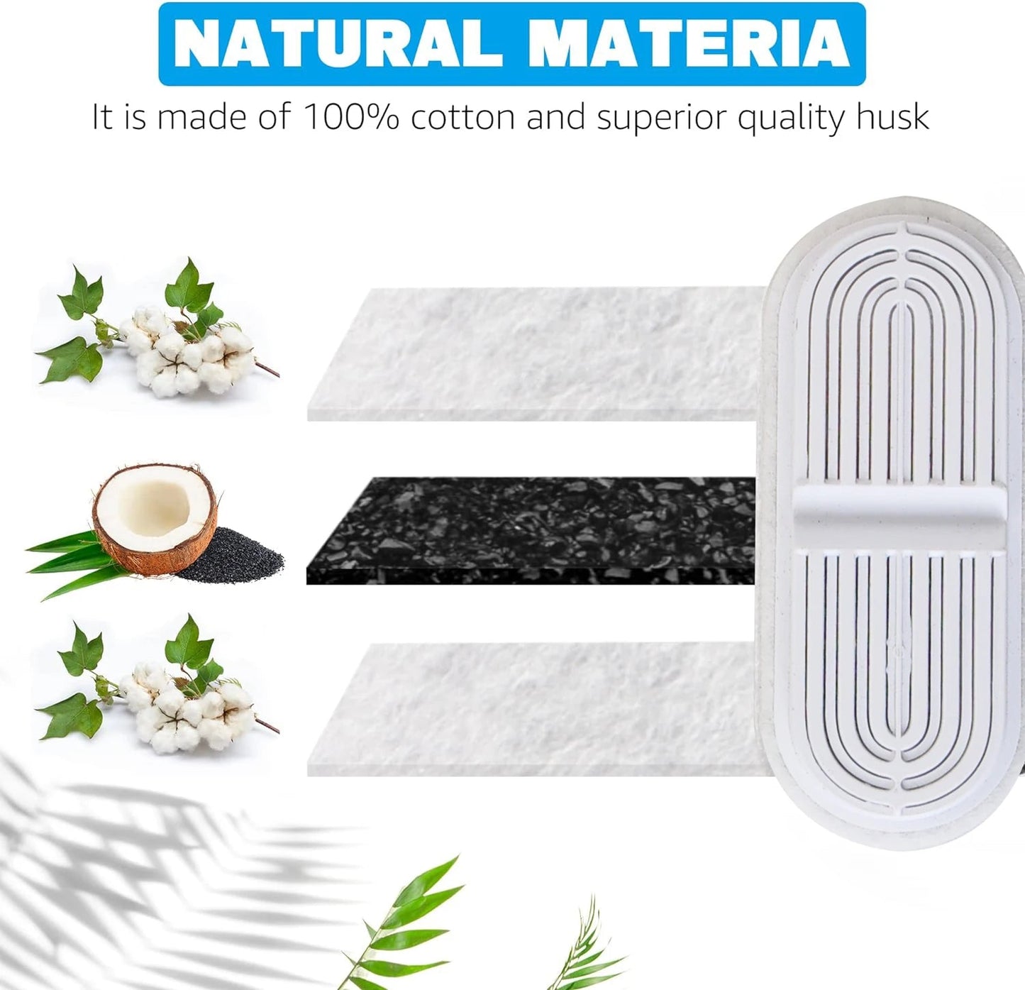 Stop Dirty Water! 12 - Pack Pet Fountain Filters – Fresh, Clean & Safe Drinking Water for sale - High quality | Mufaal.com