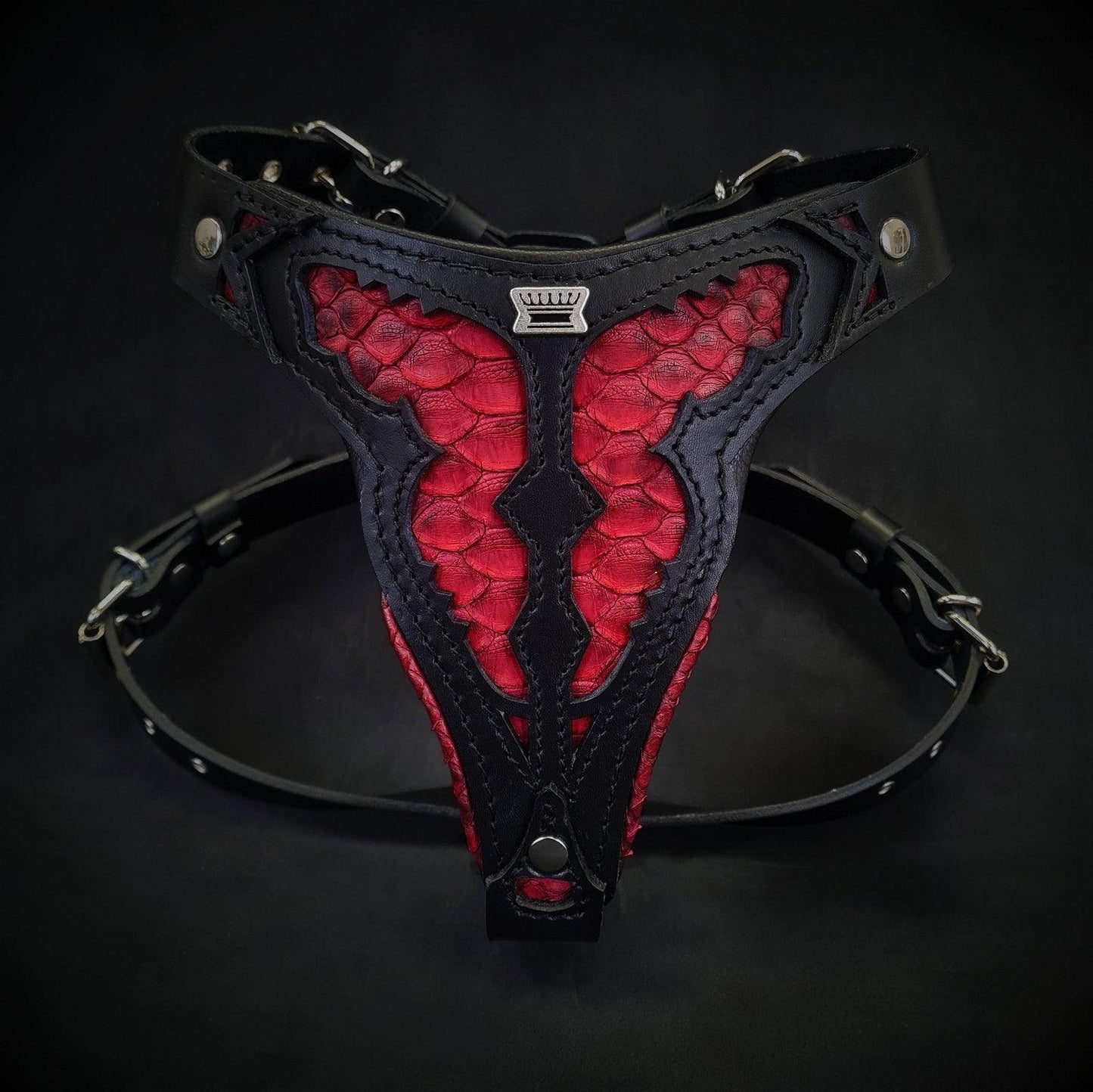 The ''Red Dragon'' harness Medium Size for sale - High quality Harnesses | Mufaal.com