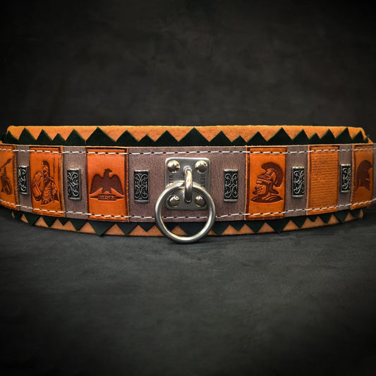The ''SPQR'' Dog Collar for sale - High quality Collars | Mufaal.com